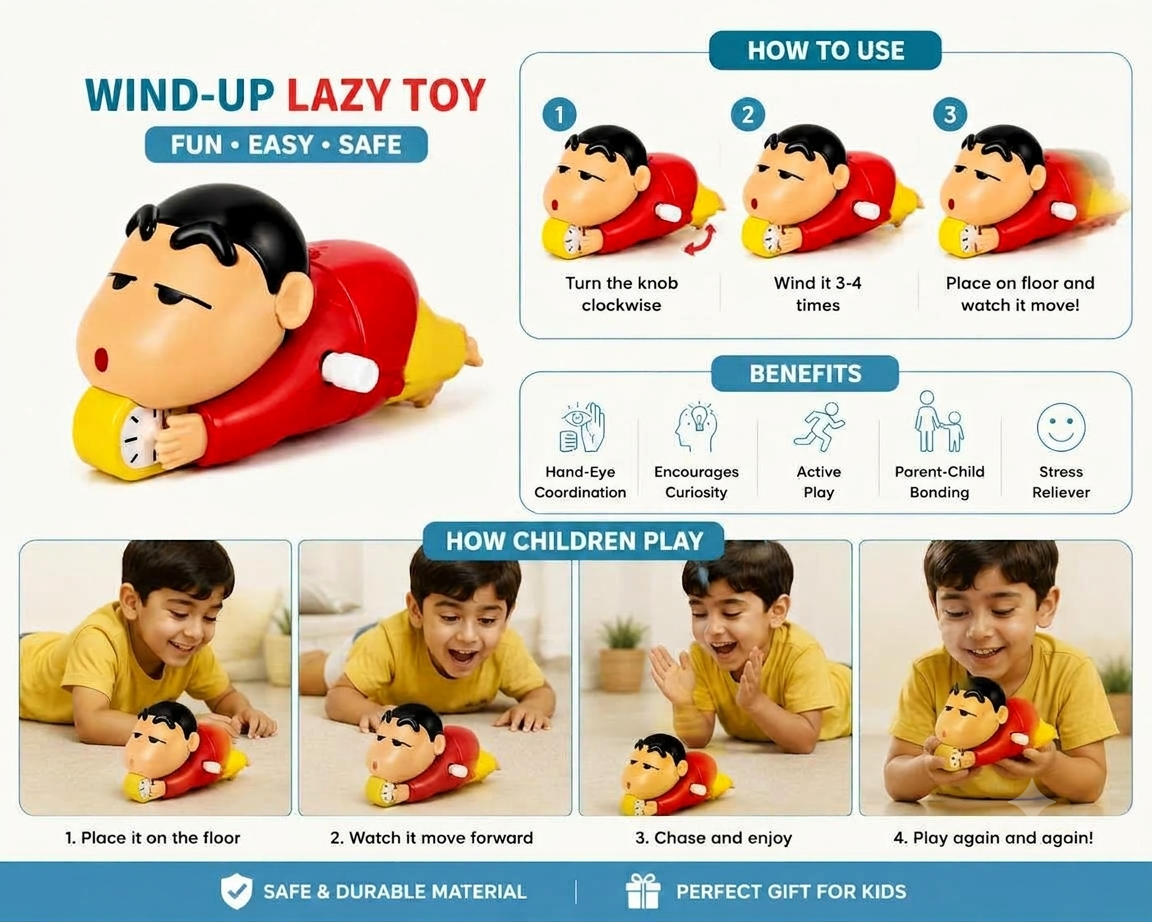 Cheeky Crawlmate Toy: The Wind-Up Crawling Toy Kids Can't Stop Watching